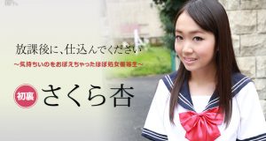 さくら杏　放課後に、仕込んでください ～気持ちいのをおぼえちゃったほぼ処女優等生～