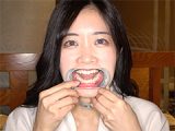 【口内】「国民的女優激似美女ことねチャンの初めての口内・のどちんこ観察！」ことね（5）
